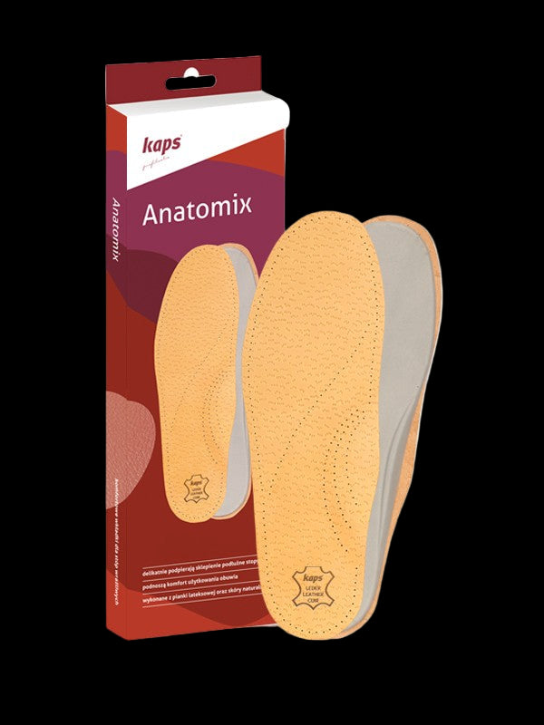 Kaps Anatomix Leather Insoles: Superior Support for Flat Feet